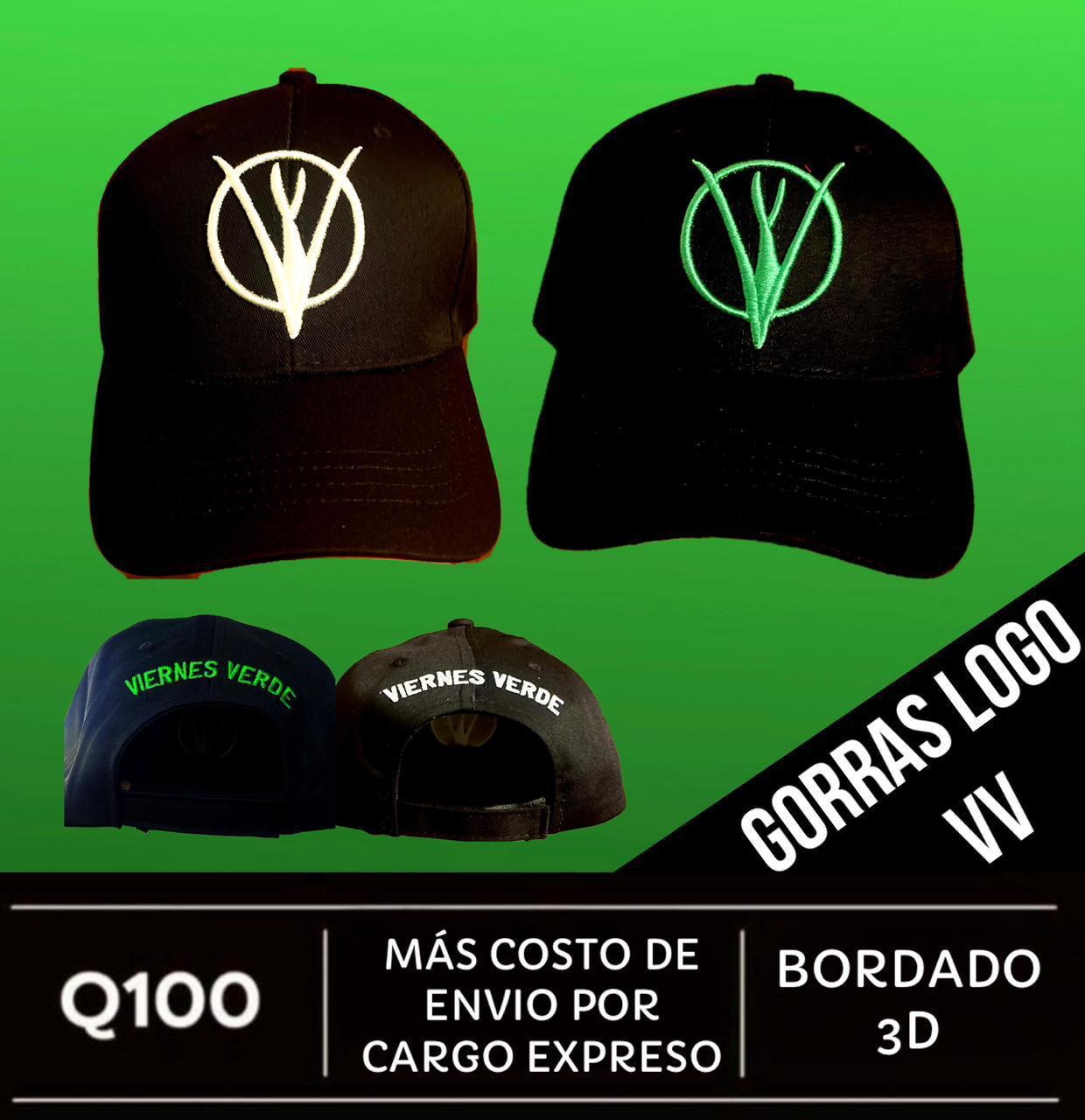 Gorra logo viernes verde