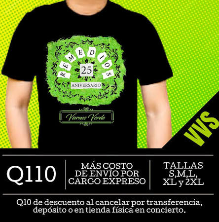 Playera Viernes Verde Edición Oficial